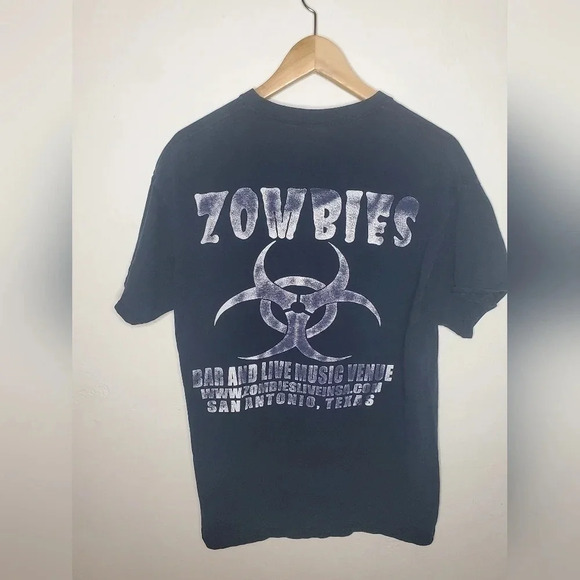 Zombie Bar‎ San Antonio TX Graphic Tee Size L - Picture 5 of 6